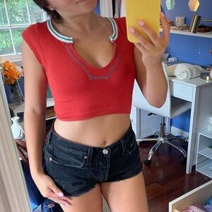 Urban outfitters cropped tee.